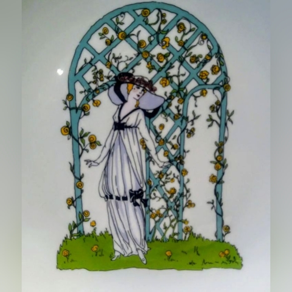 Fine porcelain wall hanging Collectable plate. By naaman Israel - Picture 4 of 9